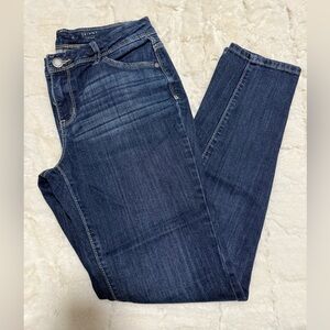 Simply Vera Vera Wang Dark Blue Skinny Jeans
